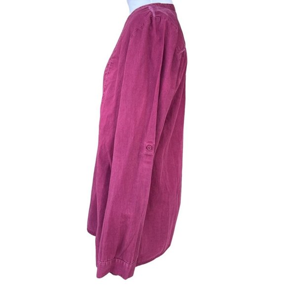 Calvin Klein long sleeve cotton blouse - Picture 4 of 7